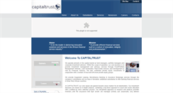 Desktop Screenshot of capitaltrustnigeria.com